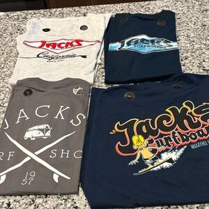 Jack's Surfboards Graphic T-Shirts Set medium